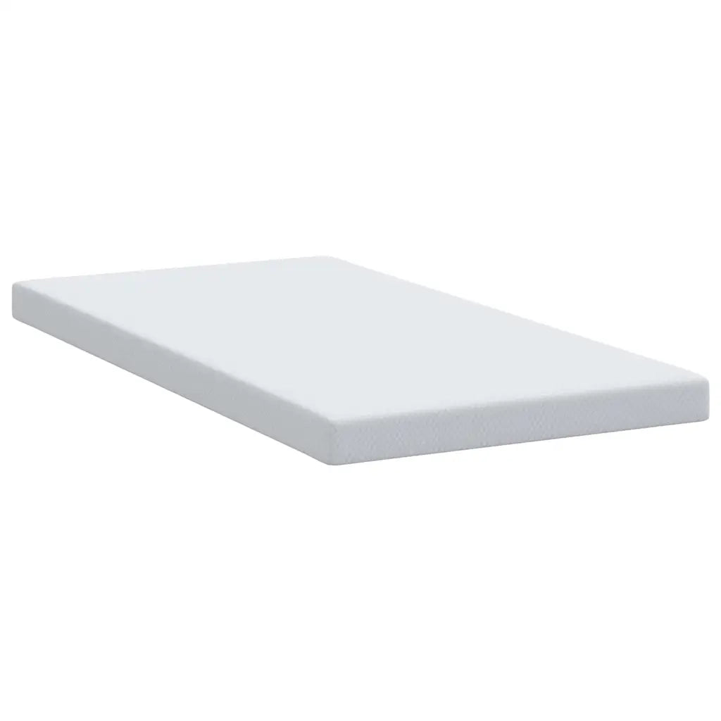 Topper per materasso Bianco 100 x 200 cm Tessuto Jacquard 4106246