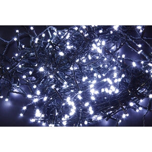 CATENA LUMINOSA  500 LED BIANCO FREDDO