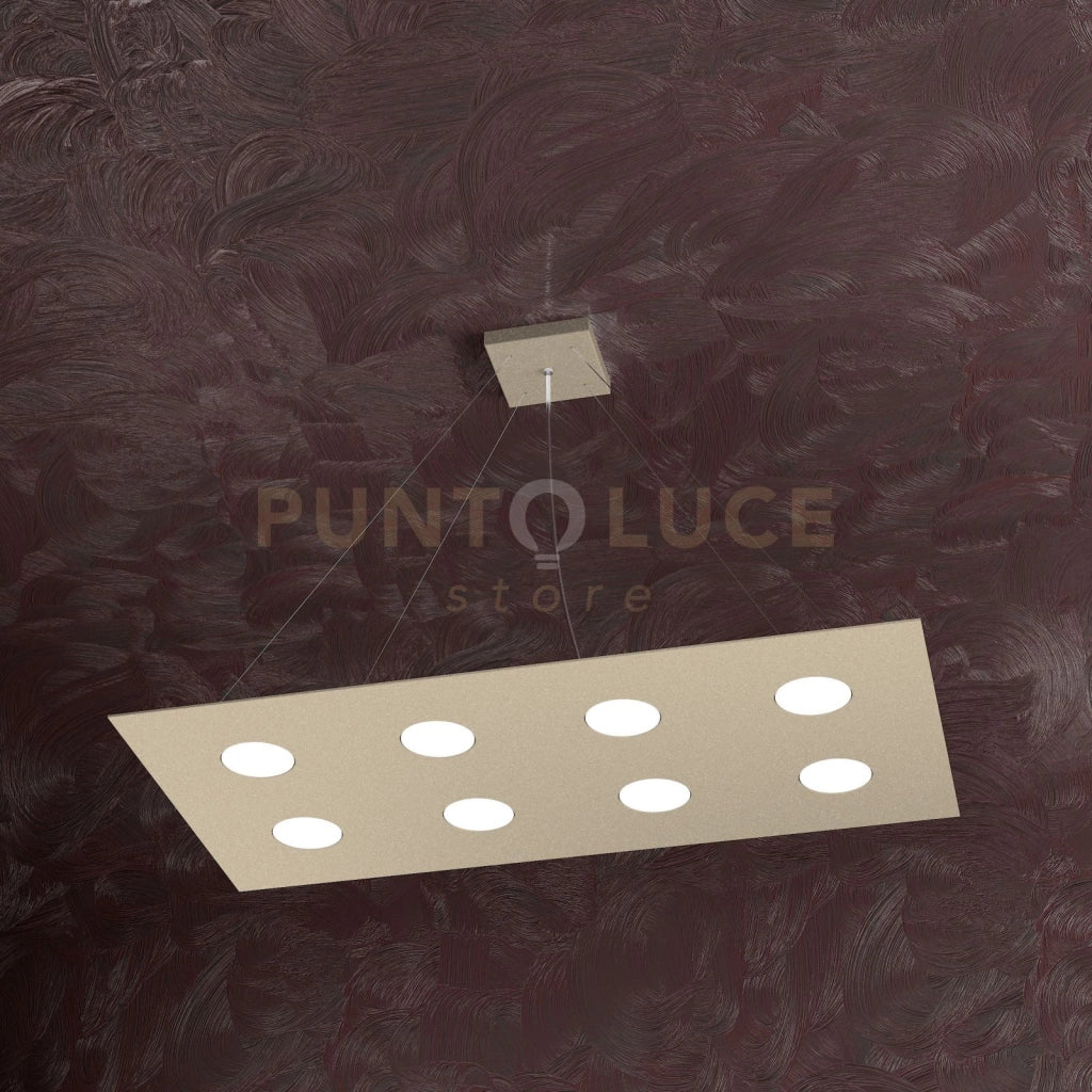 AREA SOSPENSIONE 8 LUCI SABBIA 1127-S8 R-SA