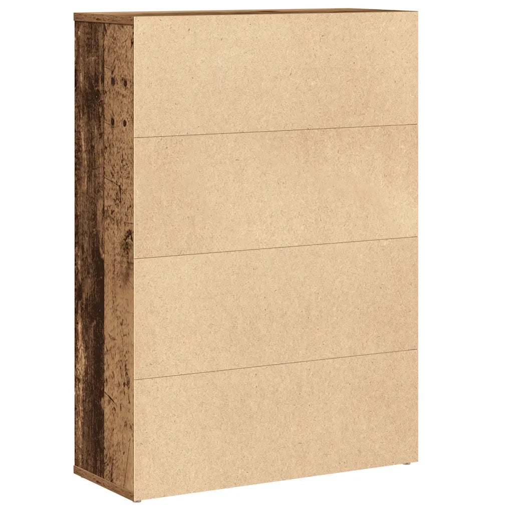 Libreria Legno Vecchio 60x24x85 cm in Truciolato 860416