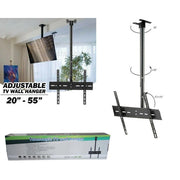 Trade Shop - Supporto Staffa Tv Televisore Lcd Plasma Led Da 20 A 55 Pollici Da Soffitto 807a -