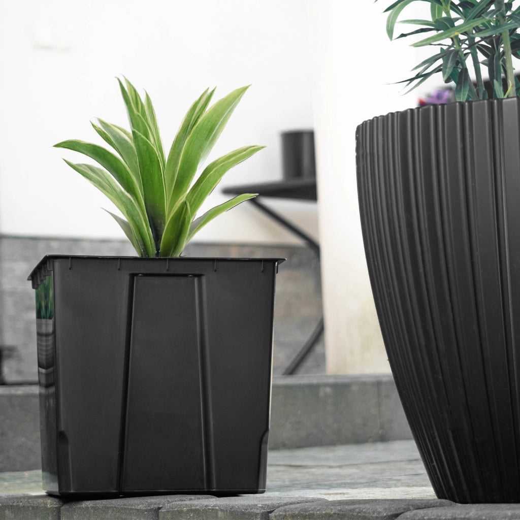Inserti per vaso da fiori KADAX, quadrati, universali, 30 x 30 cm.