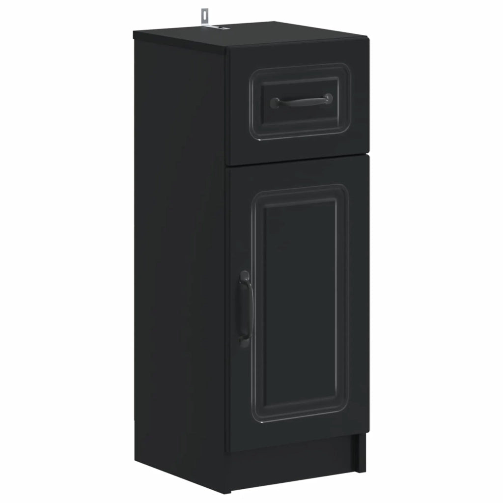 Set di Mobili da Bagno da 4 Pezzi UTRECHT Nero 3417973