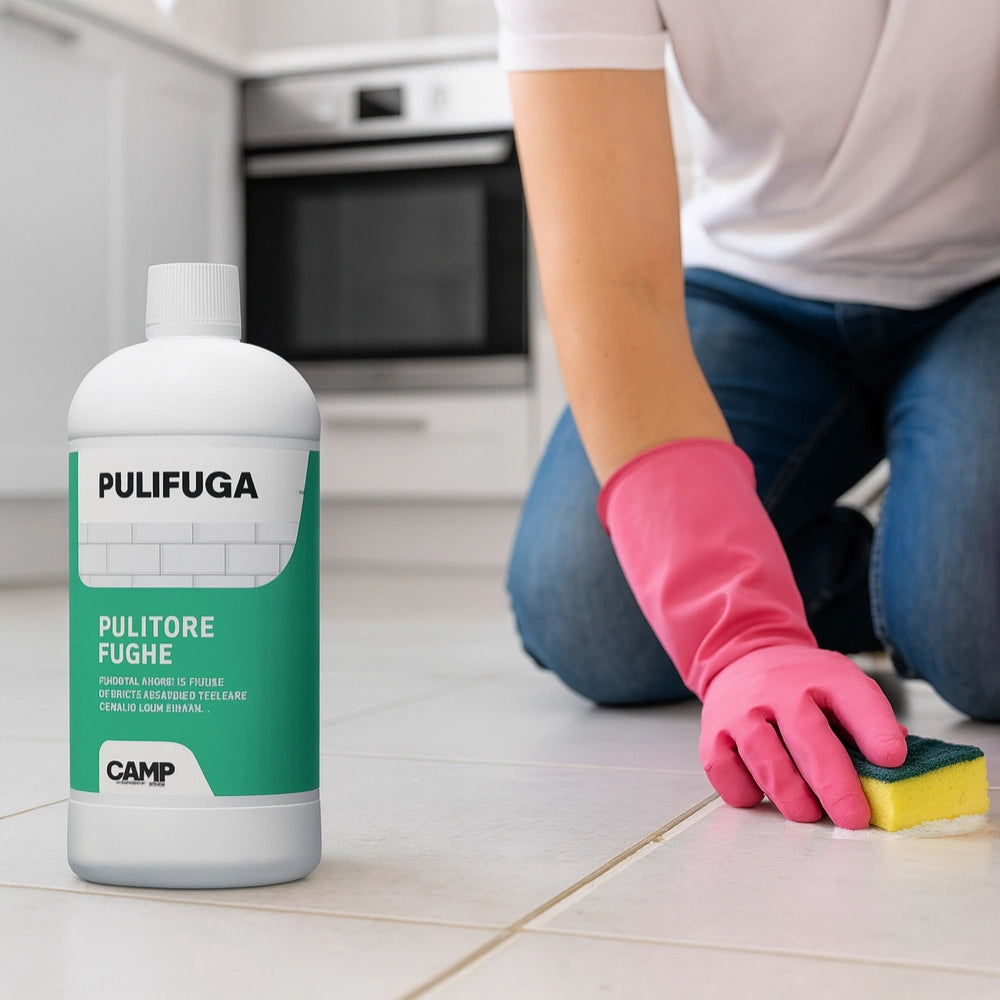 Pulifuga detergente concentrato per fughe e pavimenti 1 litro 3 pezzi