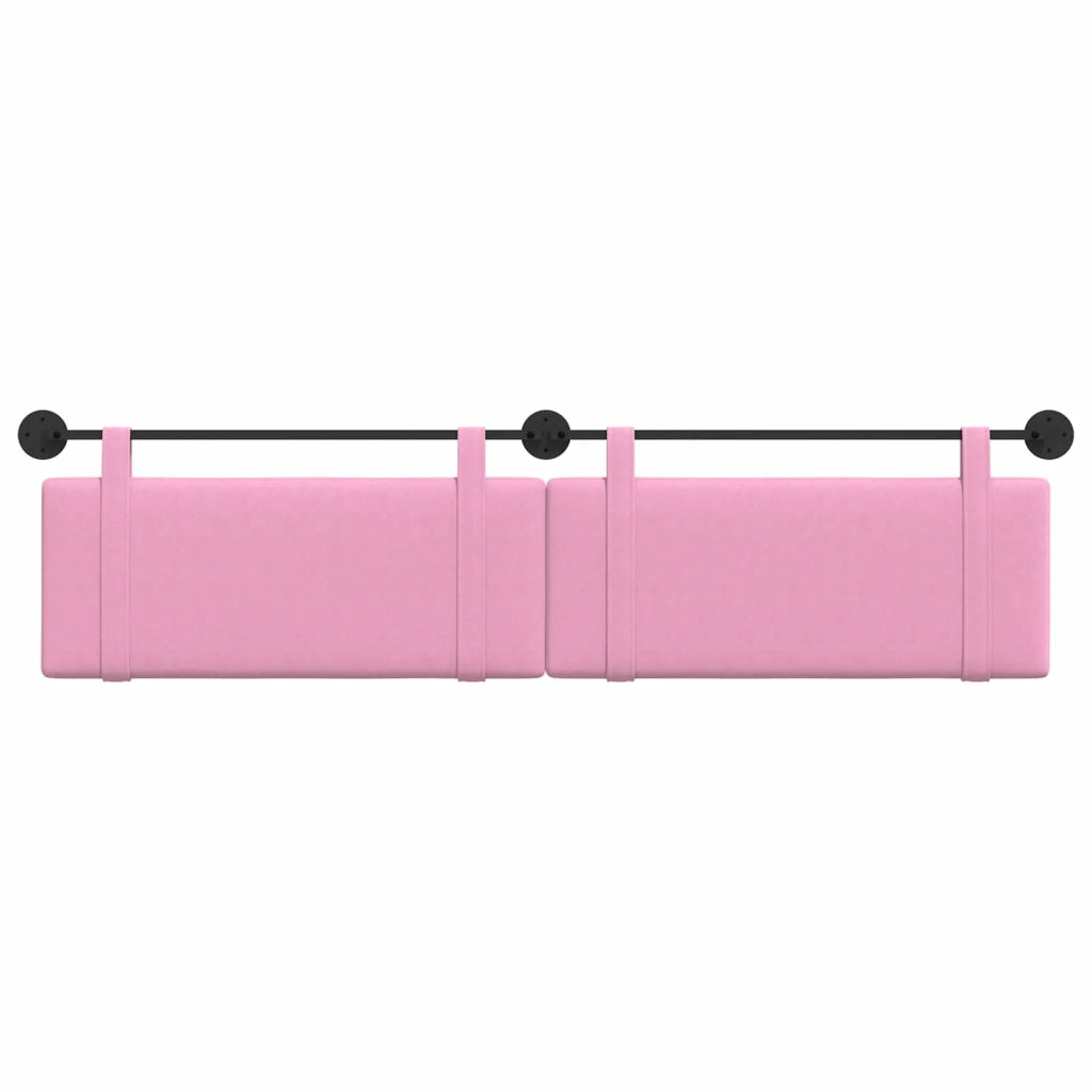 Testiera | Testata sospesa Rosa Tessuto