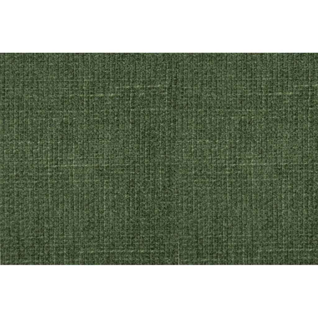 Testiera in tessuto natté verde kaki con linee L135 cm