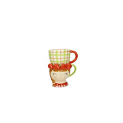TAZZA DOUBLE LADY FRAGOLA DOLOMITE