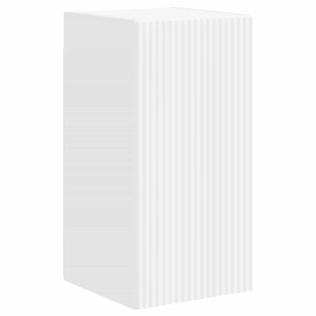 Set mobile TV 5 pcs Bianco Lucido Legno multistrato 3409100