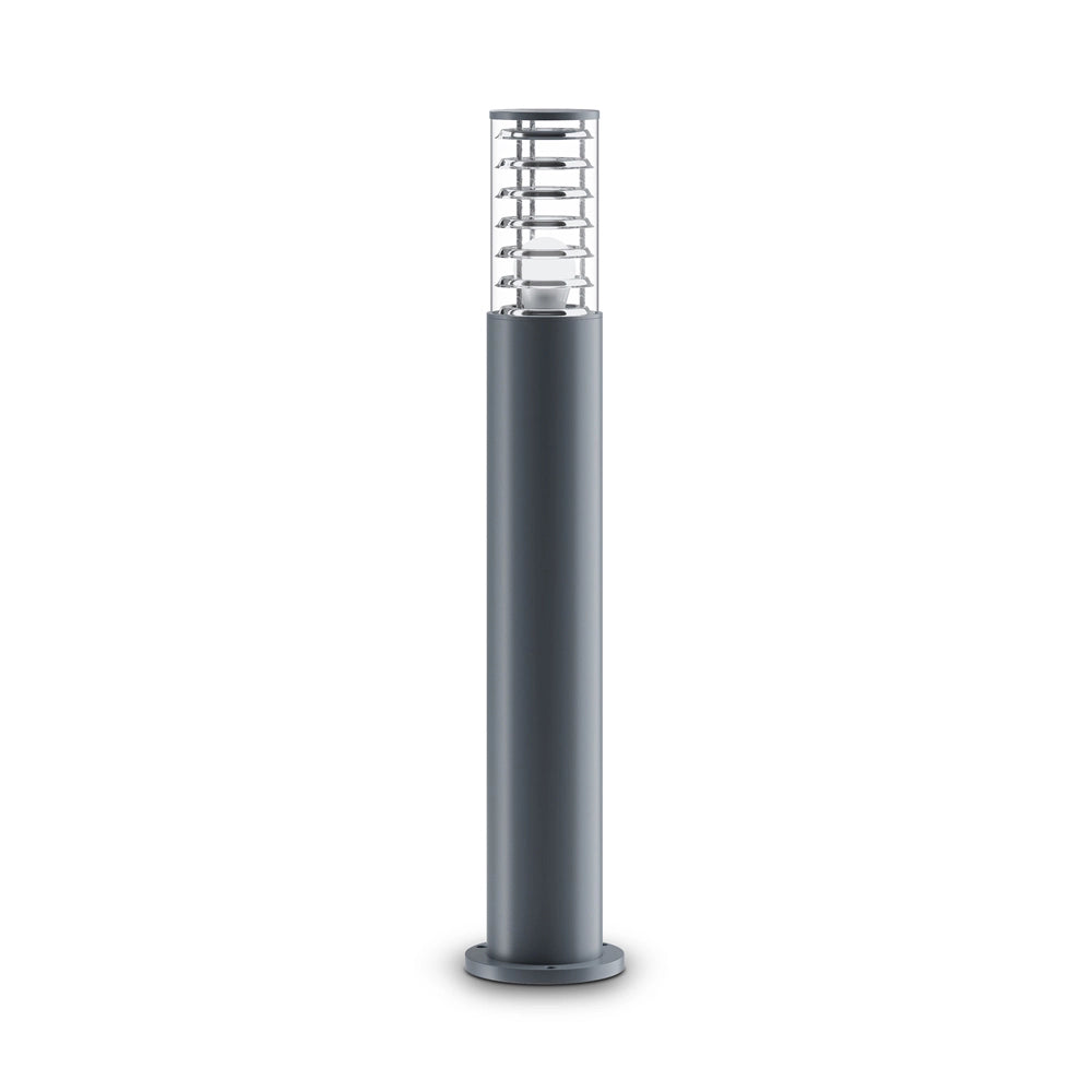 Maytoni Lampada da terra moderna Bronx 1 luce E27 IP54 grigio alluminio