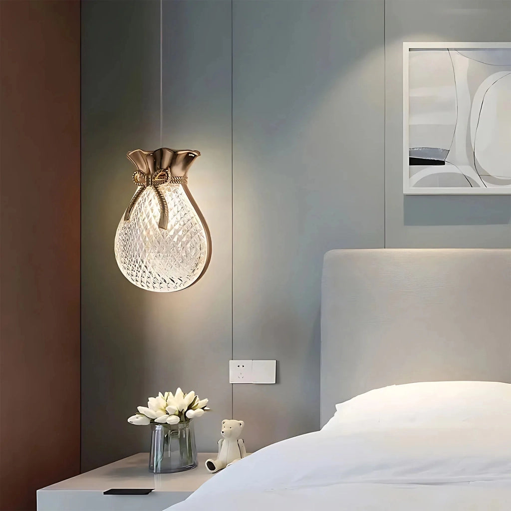 Lampada A Sospensione Da Soffitto Lhj107-1cp Light Rose Gold