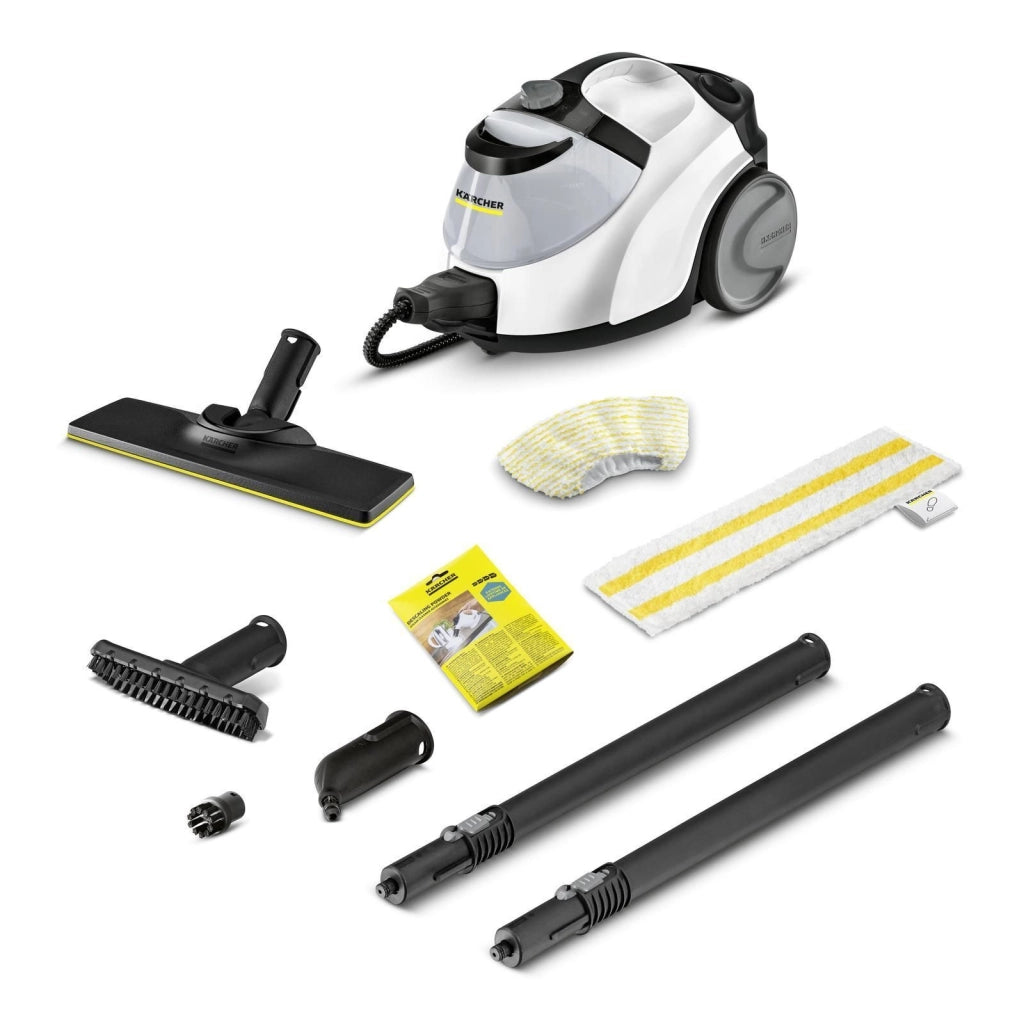 Kärcher SC 5 EasyFix IRON PLUG Pulitore a vapore cilindrico 1,5 L 2250 W Nero, Bianco