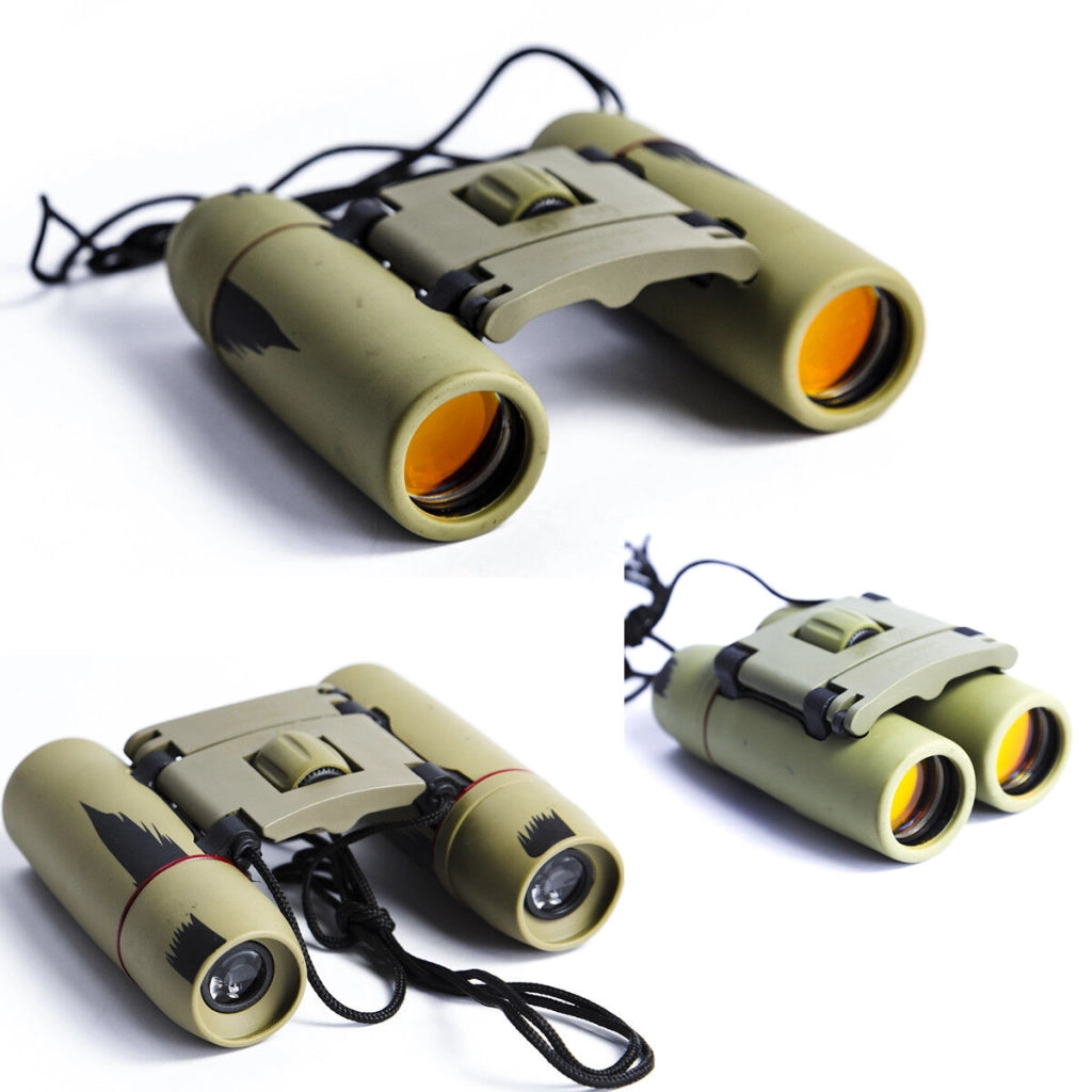 MINI BINOCOLO CANNOCCHIALE ZOOM 30 x 60 VISIONE DIURNA E SERALE PIEGHEVOLE