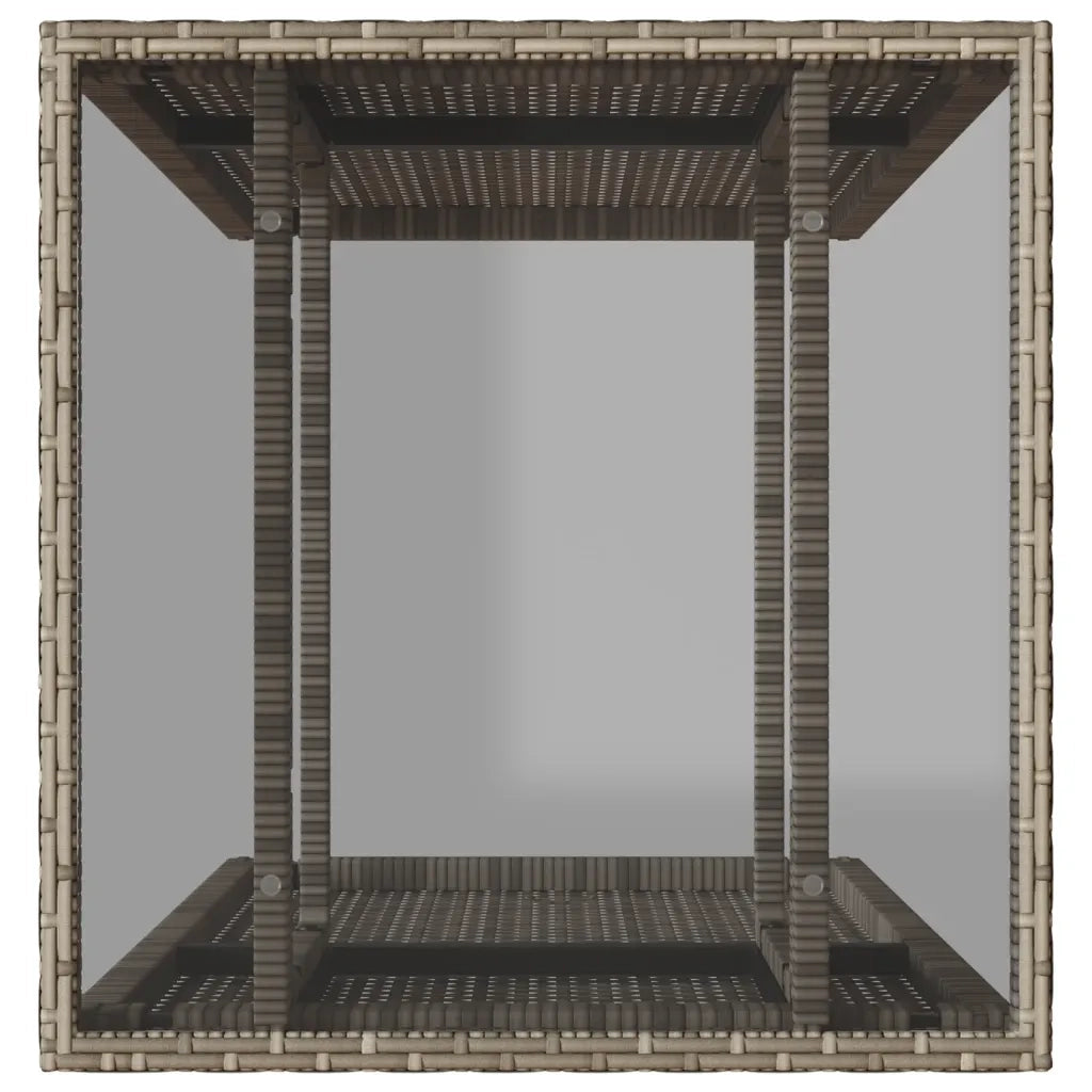 Set da Bistrò 3 pz con Cuscini Beige in Polyrattan 4003872