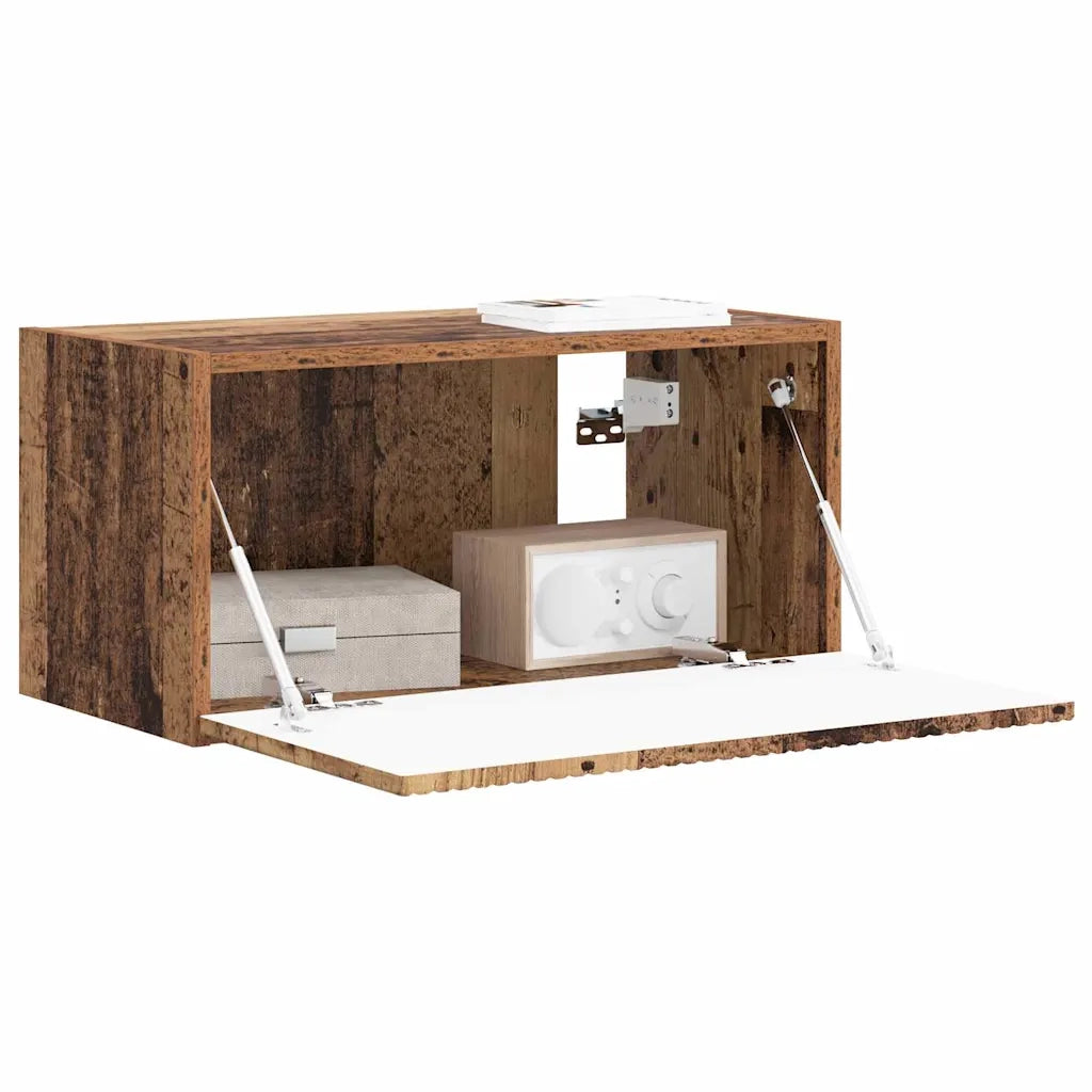 Mobile TV da parete Legno vecchio 60 x 31 x 29,5 cm 892205