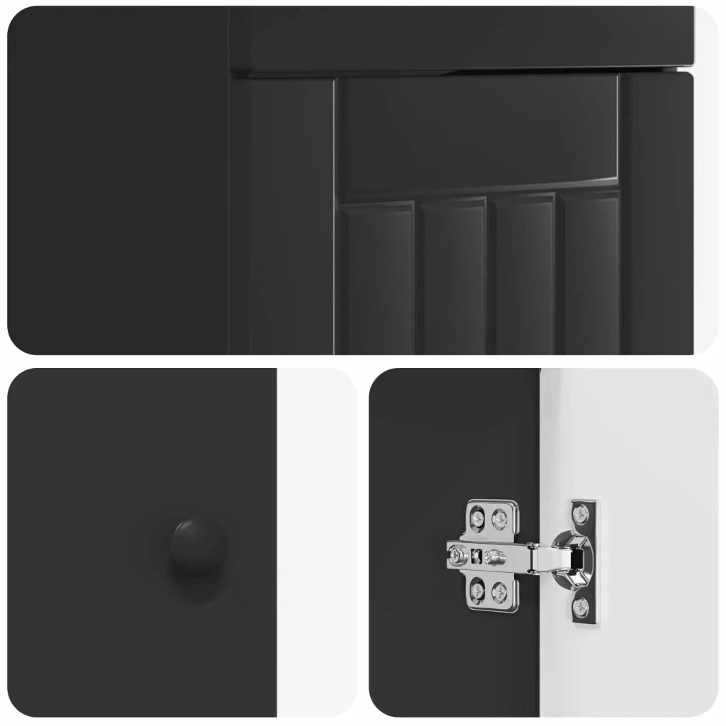 Mobile da bagno con lavabo Nero 42 x 40 x 84,5 cm 890025