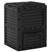 Compostiera da Giardino 300L ¨C Minimal ¨C Plastica Nera