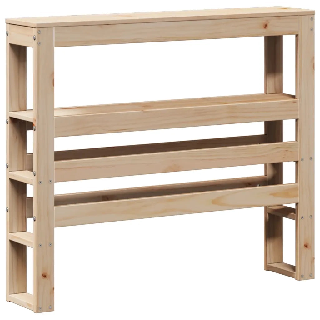 Letto senza Materasso 75x190 cm in Legno Massello Pino 3305706