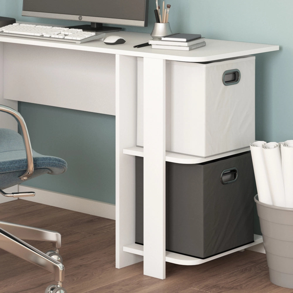Vicco Scrivania angolare Bianco 140 x 140 cm