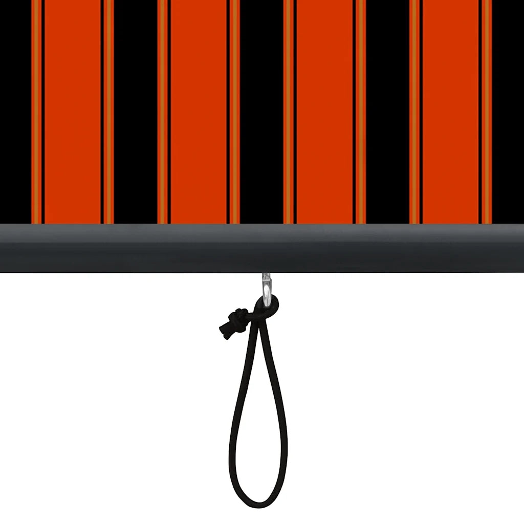 Tenda a Rullo per Esterni 140x250 cm Arancione e Marrone 145972