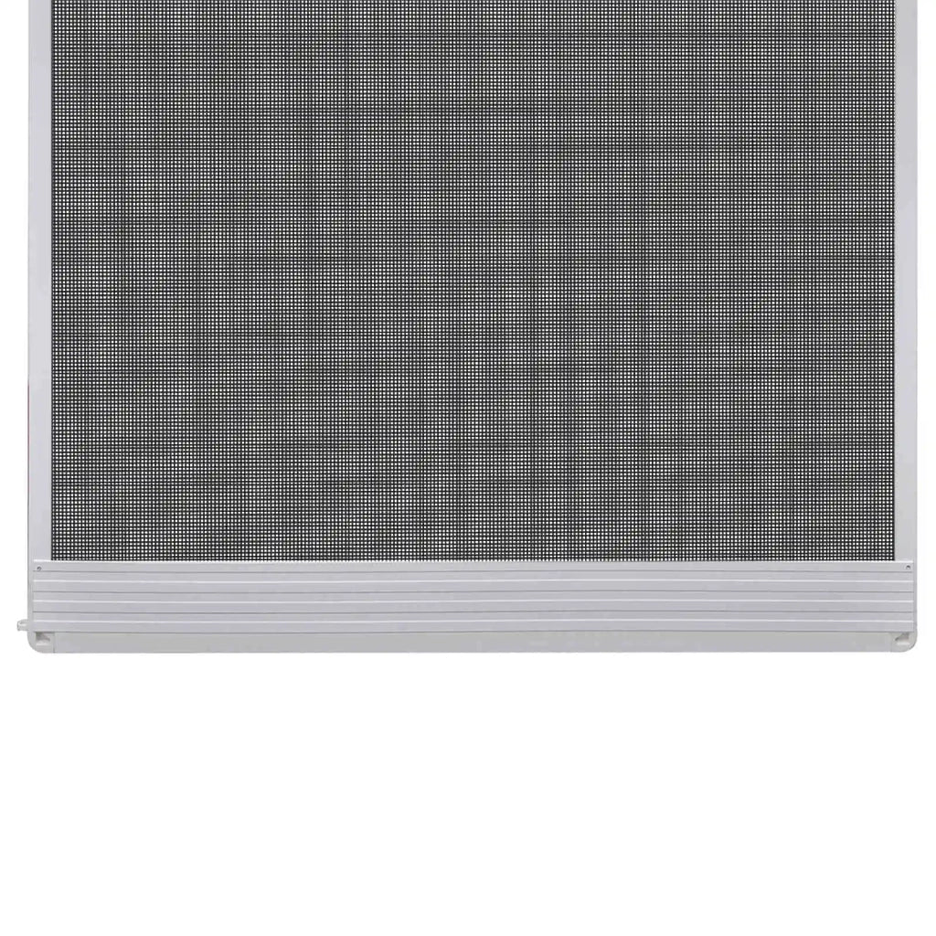 Schermo Insetti a Battente Bianco e Nero 120 x 240 cm 42047049