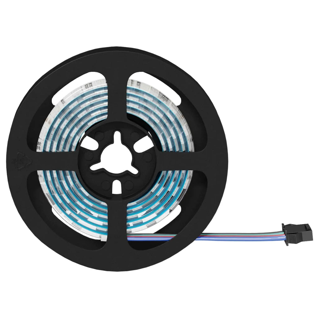 Striscia LED 2 pcs Nero e trasparente 1000 mm Rame e plastica 3429118