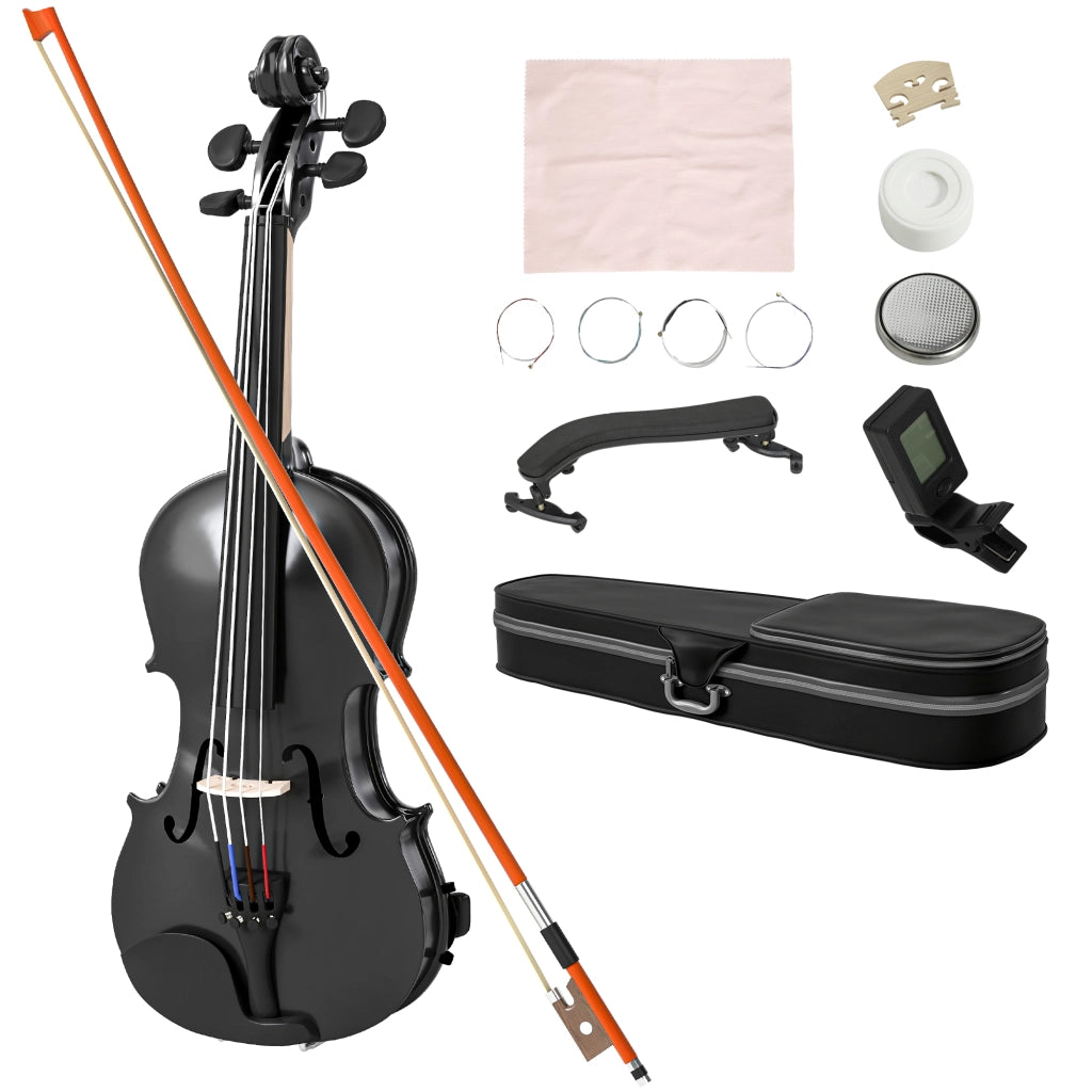 Violino 4/4 ¨C Minimal ¨C Nero con Custodia