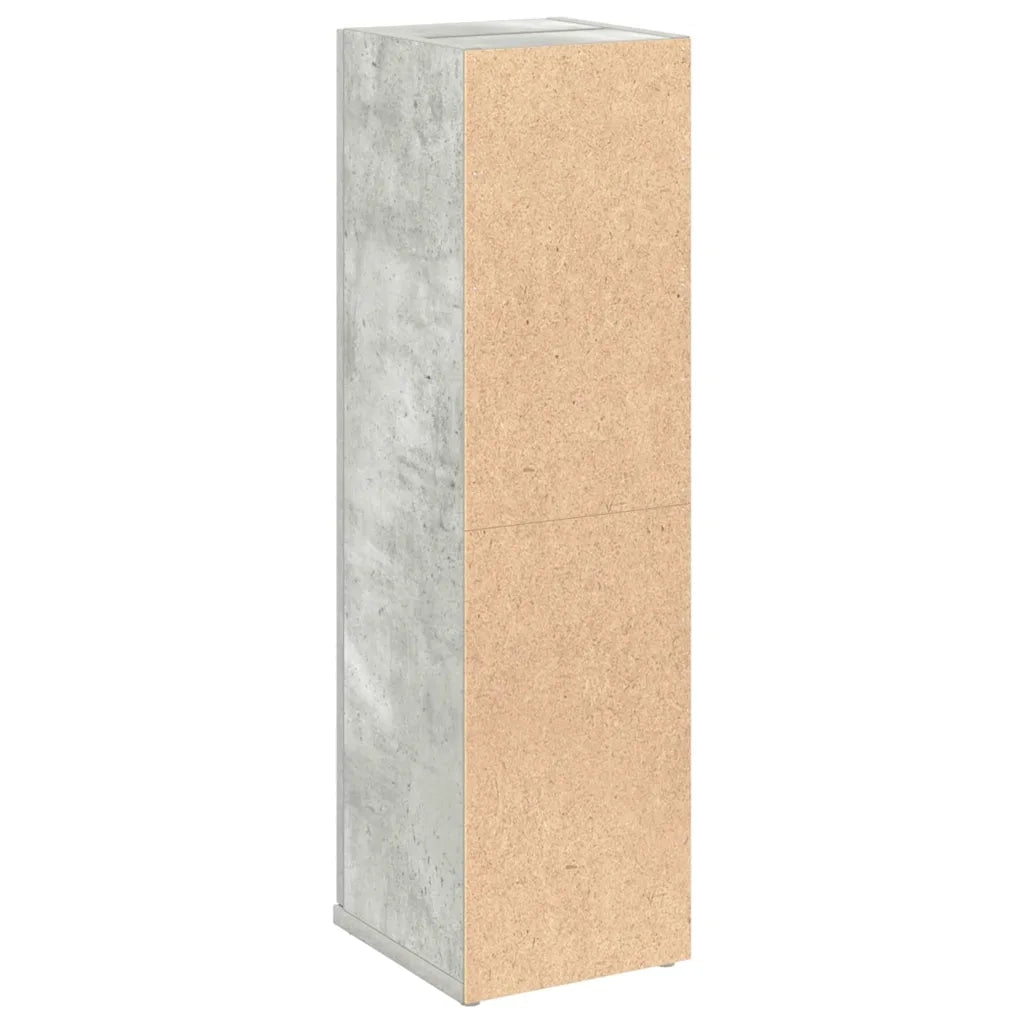 Mobile da Bagno | Armadio da bagno con Portarotolo Grigio Cemento 20,5x22x72 cm