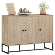 Armadio a due ante con ripiani regolabili ¨C Minimal ¨C Quercia 108x40x80