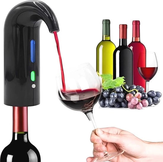 Aeratore Automatico e Dispensatore per Vino Rosso Intenso