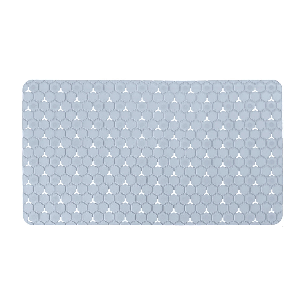 Tappeto bagno antiscivolo azzurro 75x43 cm Maia