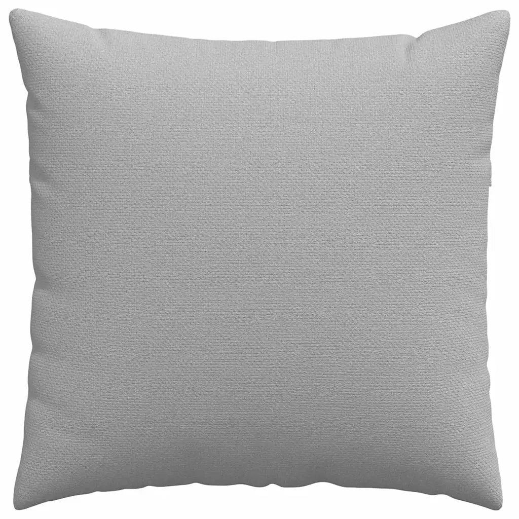 Cuscini da Divano 2 pcs Grigio Nuvola 60 x 60 cm Tessuto 42014010