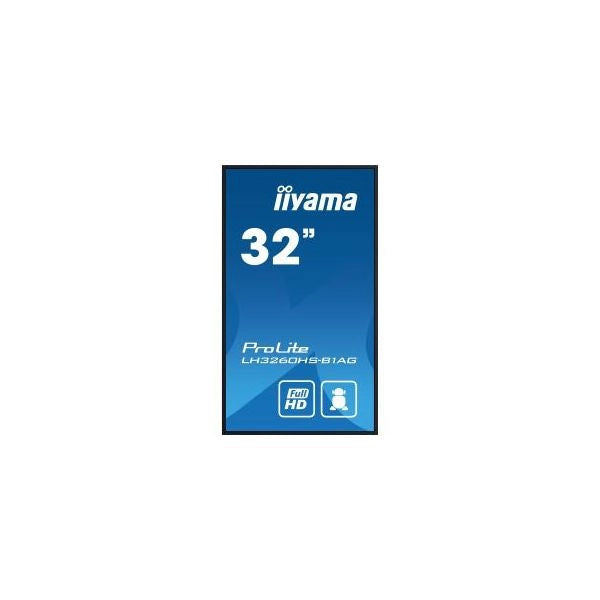 Iiyama lh3260hs-b1ag visualizzatore di messaggi pannello a digitale 80 cm (31.5") led wi-fi 500 cd/m² full hd nero processore integrato android 11 24/7 - 153155
