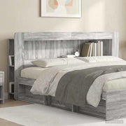 Testata del letto Grigio Sonoma Legno ingegnerizzato 8001306