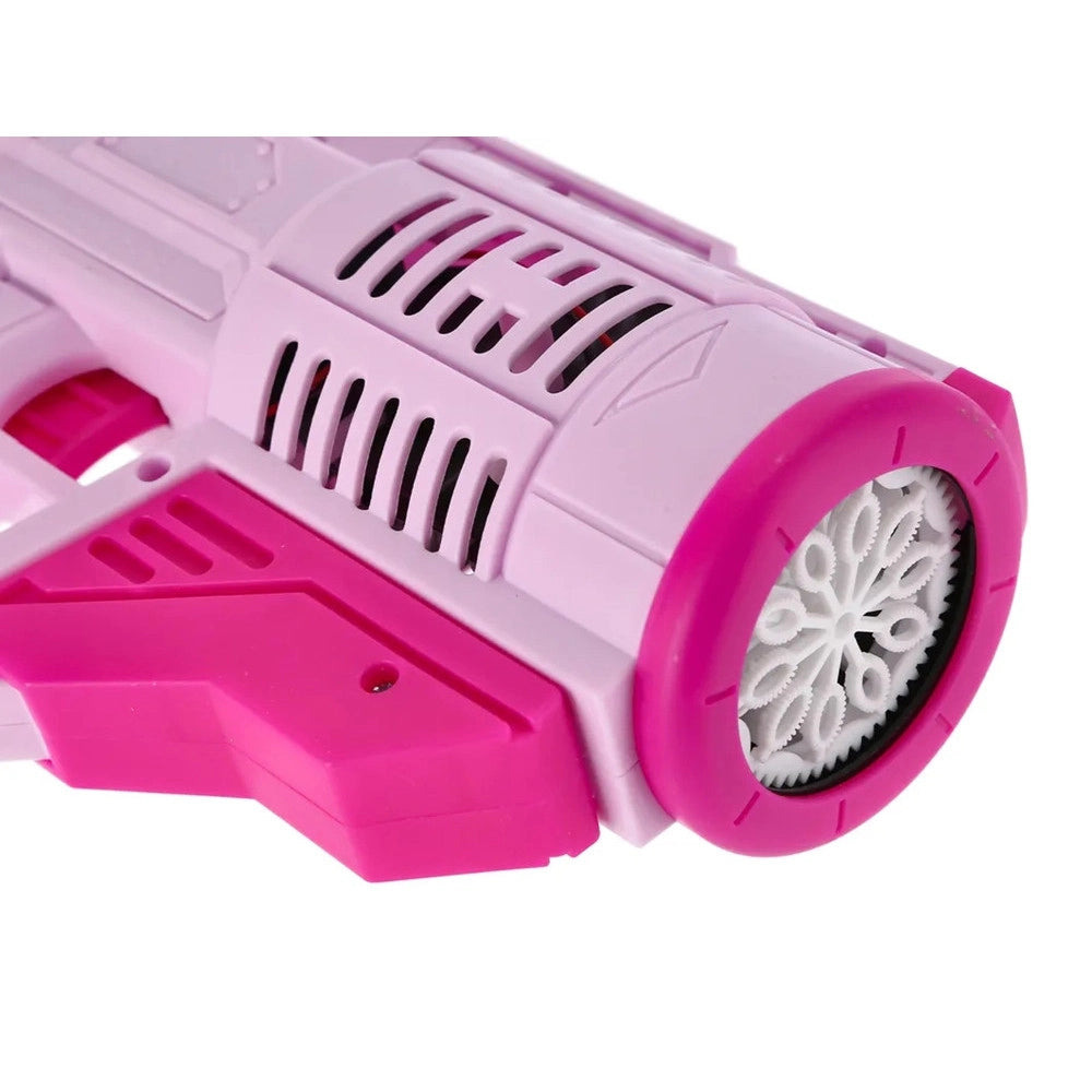 Trade Shop - Zainetto Con Pistola Sparabolle Sapone Bottiglia 150ml Unicorno Gioco Per Bambine 807663a -