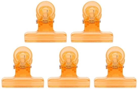 Accessori per unghie multifunzionali 5 pezzi - C-Curve clip per unghie - Per unghie in gel/acrilico - Materiale in plastica duratura - Formato 31 mm - Clip per unghie estese