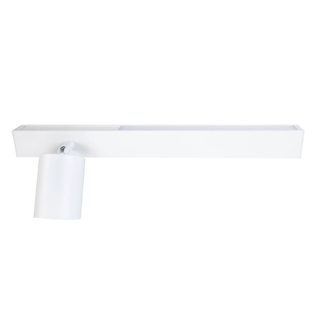 Applique bianca sinistra LED 5W CCT 3000-4000K GU10