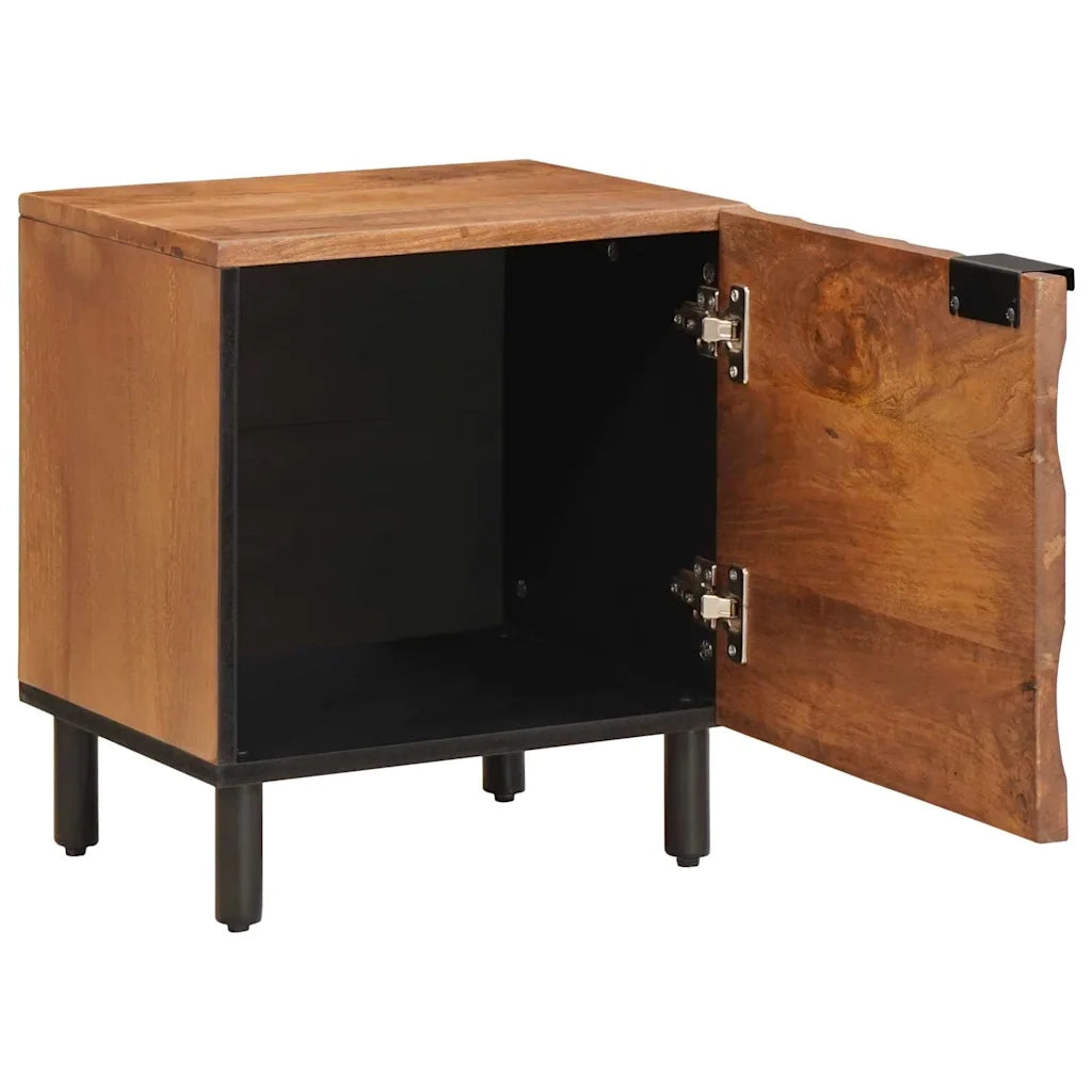 Comodino | Armadio da Notte | Mobiletto da notte Marrone 40 x 33 x 46 cm