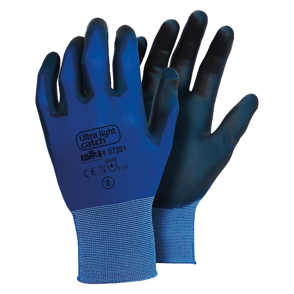 GUANTI NYLON LEGGERO LIGHT CATCH - Tg.10- 12 coppia  - ISSA