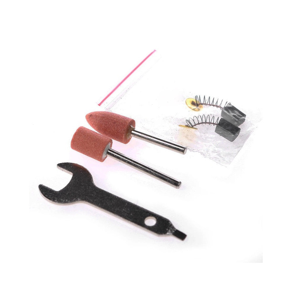 Trade Shop - Smerigliatrice Trapano Drimel Multipro 130 Watt Mini Multiuso Multifunzione -