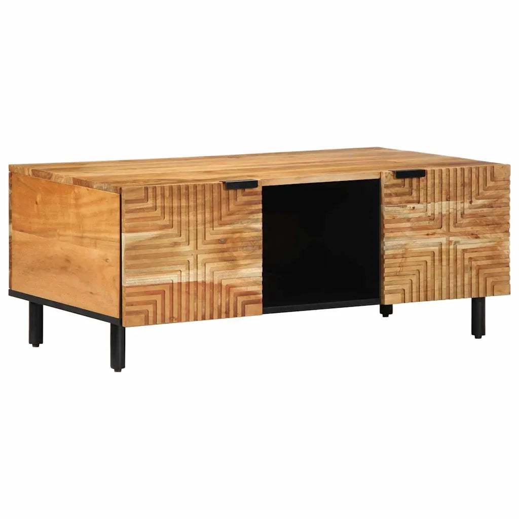 Tavolino da Salotto-Tavolino da soggiorno-Tavolo Marrone 100 x 54 x 40 cm