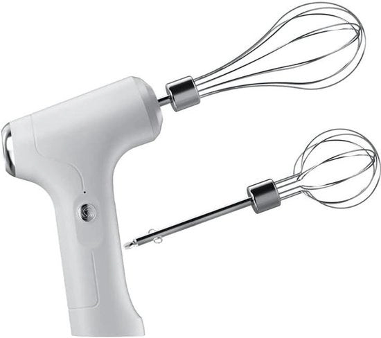 Mixer elettrico per uova, caricabile via USB, portatile.