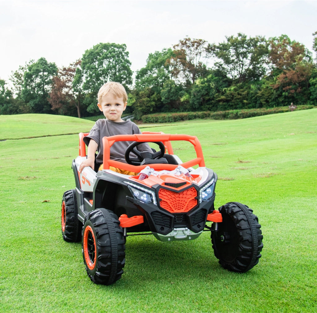 Auto UTV per Bambini ¨C zephmum ¨C 2 Posti, 12V, Telecomando, per 3-6 Anni