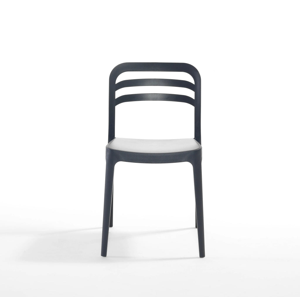 SEDIA C/BRACCIOLI ASPEN NERA- 1,0 pz