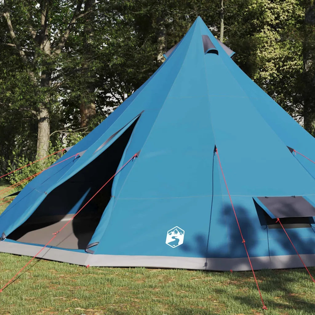 Tenda Tipi con tetto Blu 560 x 560 x 300 cm taffetà 42000982