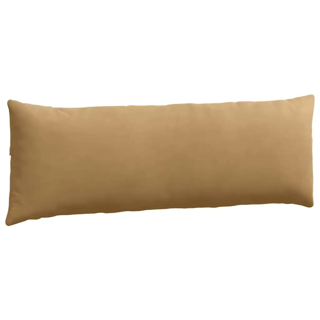 Cuscini da Divano 2 pz-Set di 2 Cuscini per Sofa Marrone 120 x 40 cm Tessuto in Cords