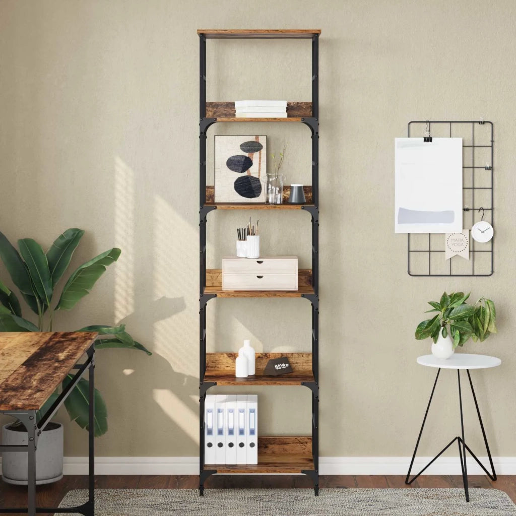 Libreria Legno vecchio 50 x 33 x 188,5 cm Legno multistrato 882757