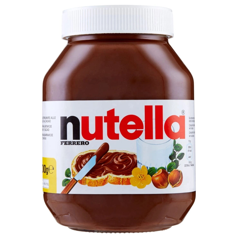 Ferrero nutella crema spalmabile alle nocciole e al cacao vasetto da 1 kg