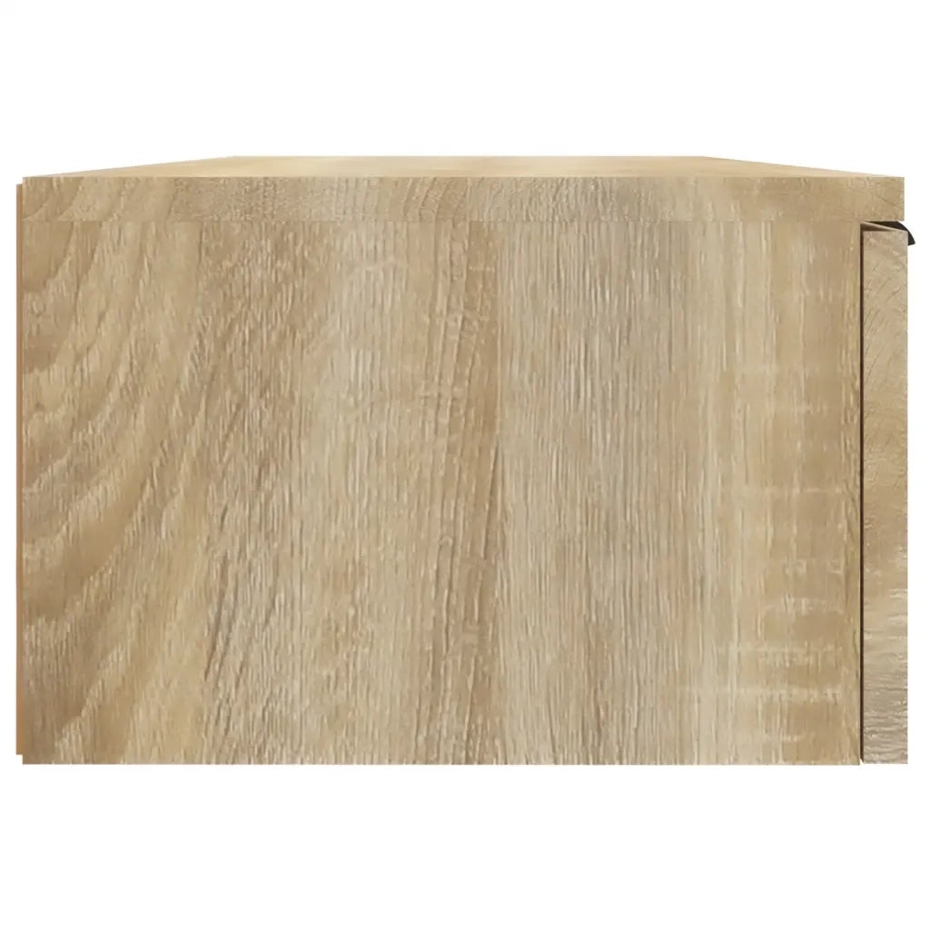 Set di 2 pensili classici da parete 68 x 30 x 20 cm con cassetti e vani portaoggetti interni in legno composito rovere Sonoma 02_0055224