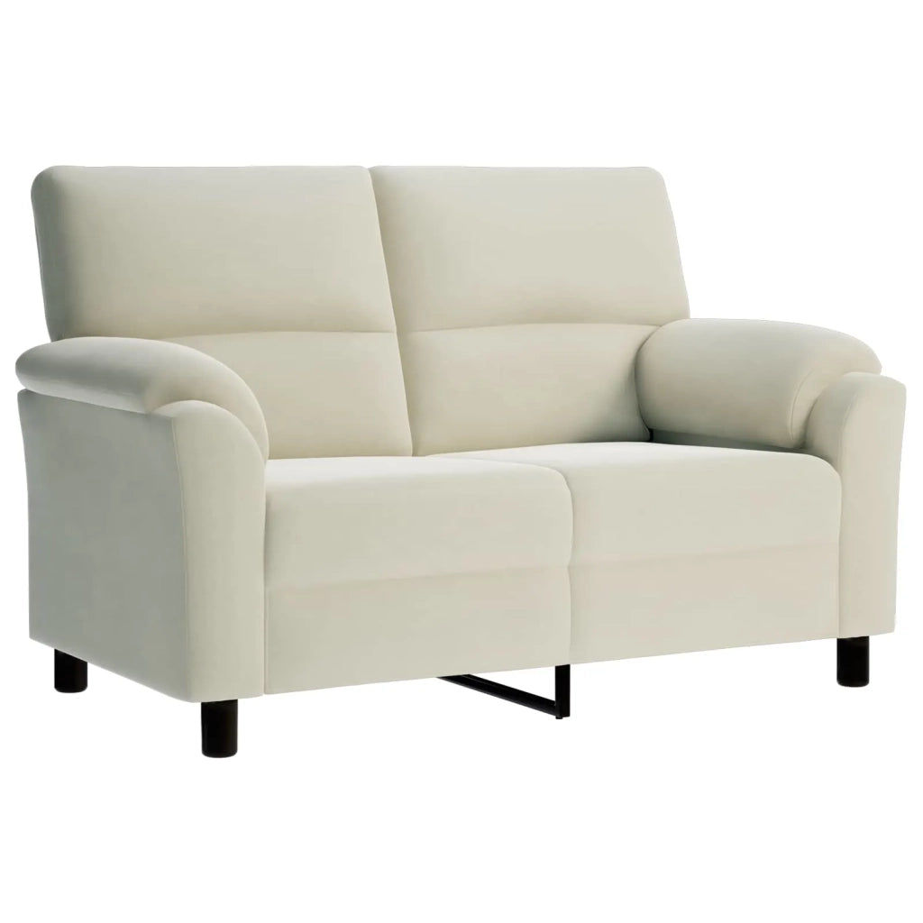 Set di divani 3 pcs Crema Velluto 3430470