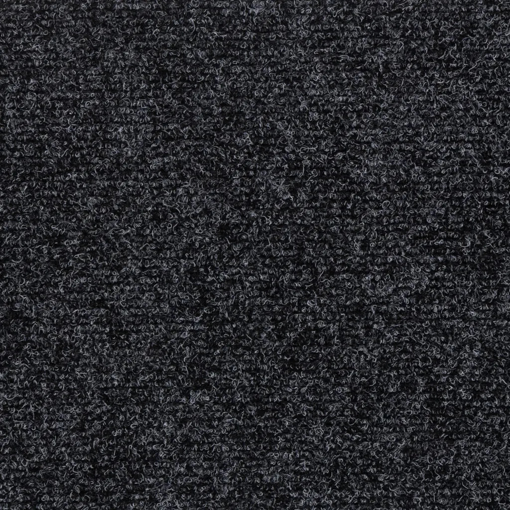 Tappetini per scale autoadesivi 15 pz | Gradini per Scale 60x25 cm Grigio Scuro Rettangolari